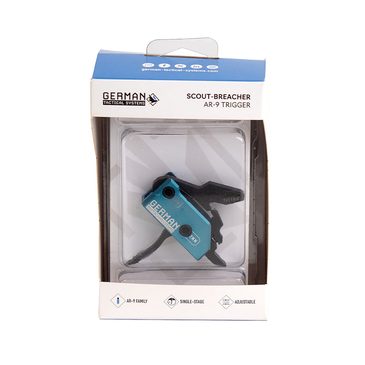 GERMAN TACTICAL SYSTEMS Abzug / Trigger für AR10-AR15 oder AR9
