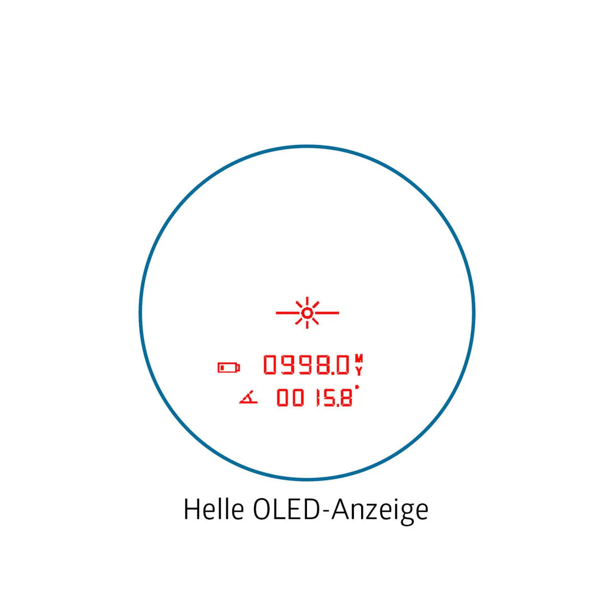NOBLEX E-Optics Fernglas mit Entfernungsmesser - NF 10x42 R advanced