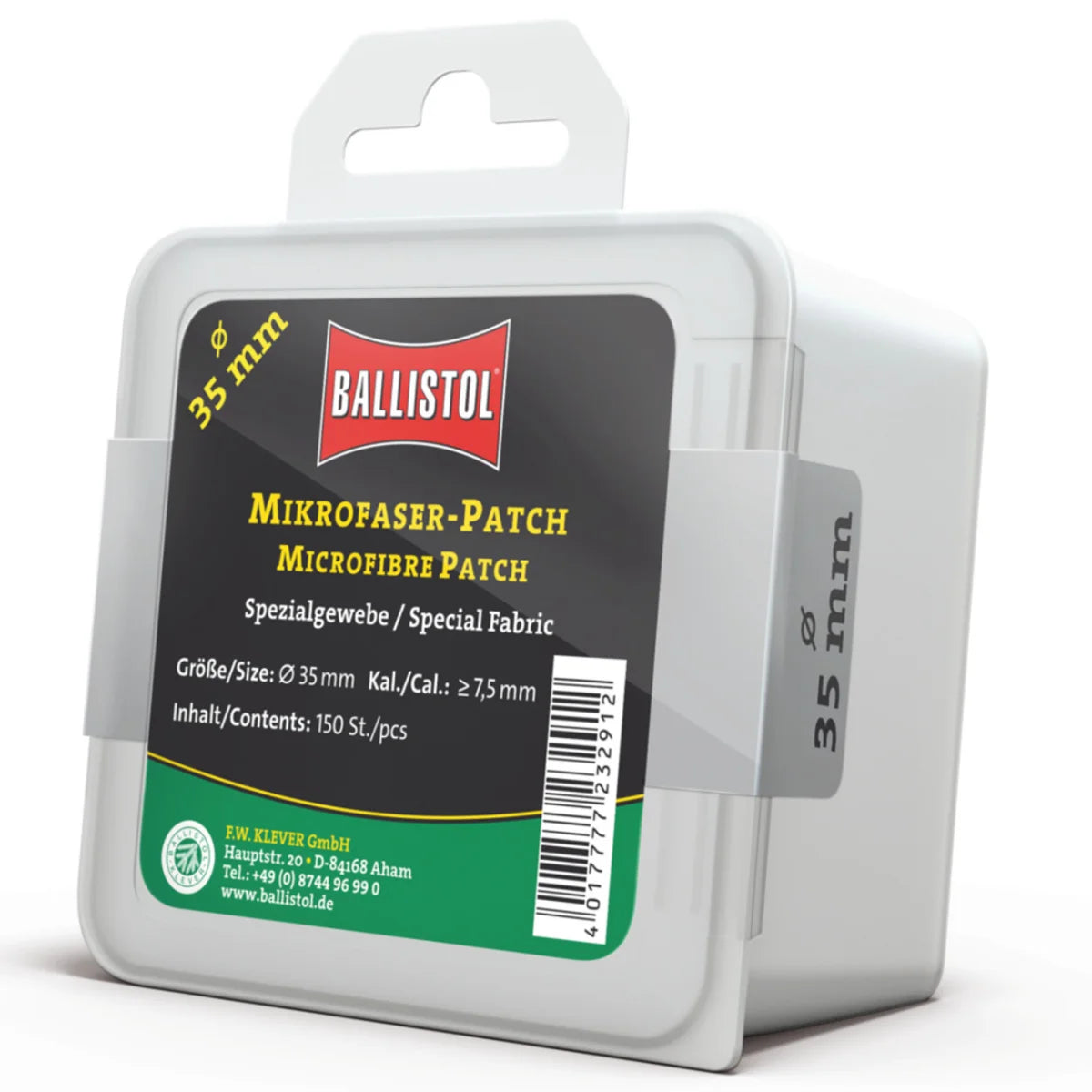Ballistol Mikrofaser-Patch rund 35 mm - 150 Stück