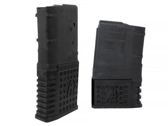 EasyGrip - KURZ- Magazinverlängerung für Magpul PMAG .308 Magazine - Doppelpack