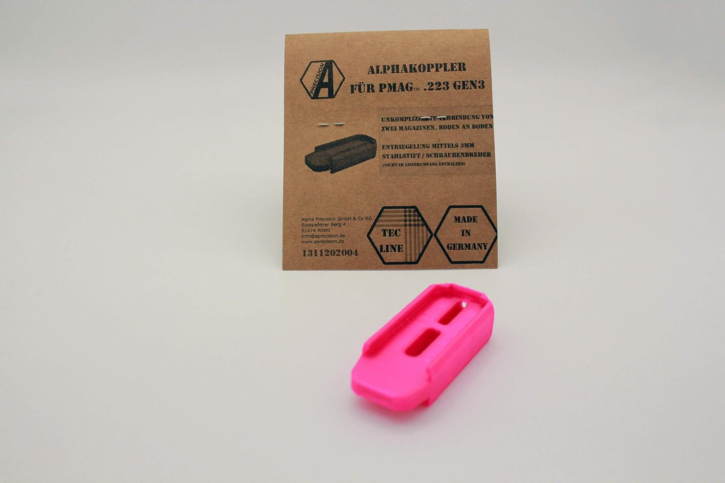 AlphaKoppler für PMAG Gen3 - PINK / Magazinkoppler