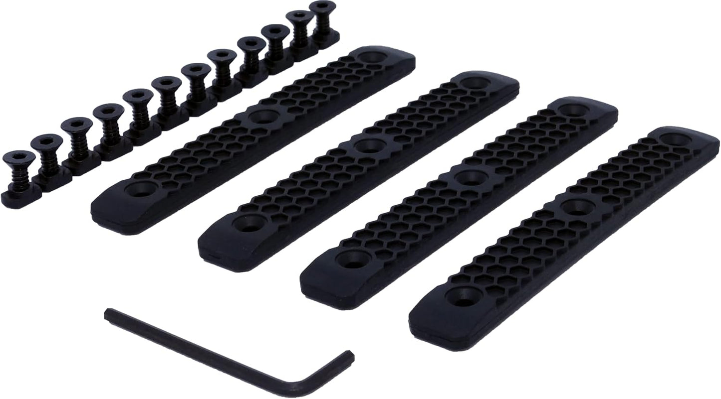 AlphaRailCover für M-Lok - 4er Set