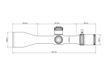 Heimdall T10Xi 4-40x60 | Long Range Precision Riflescope