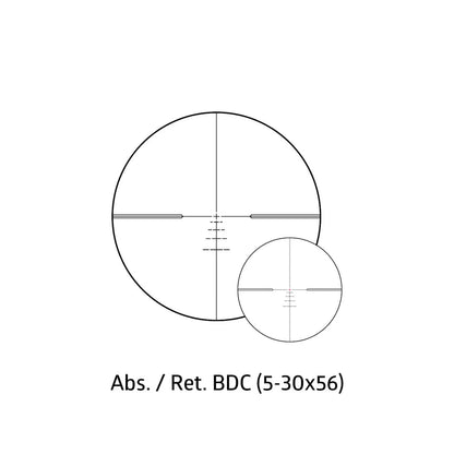 NOBLEX E-Optics - NZ6 5-30x56 inception BDC Absehen SFP