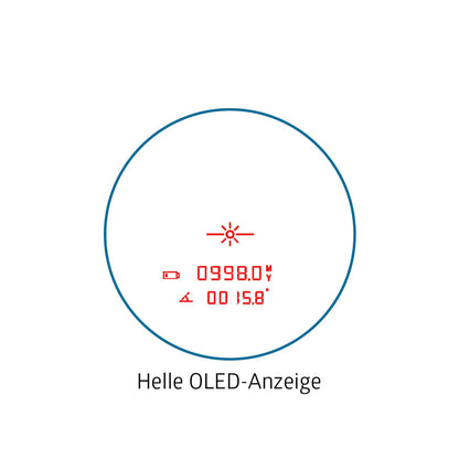 NOBLEX E-Optics Fernglas mit Entfernungsmesser - NF 10x42 R advanced