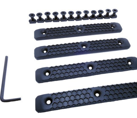 AlphaRailCover für M-Lok - 4er Set