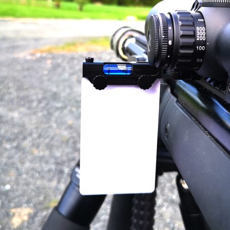 Ulfhednar Sidemounted Bubble Level Picatinny w/D.O.P.E. card