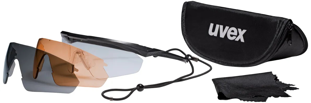 UVEX Apache Spec Schiessbrille / Militär-Schutzbrille