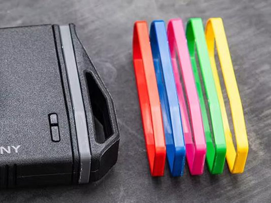 HERA ARMS Rubber-Set für H1CF Gen3-Magazine ROT, 5er-Set