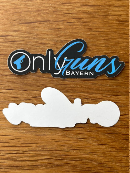 OnlyGuns Bayern - Aufkleber / Sticker