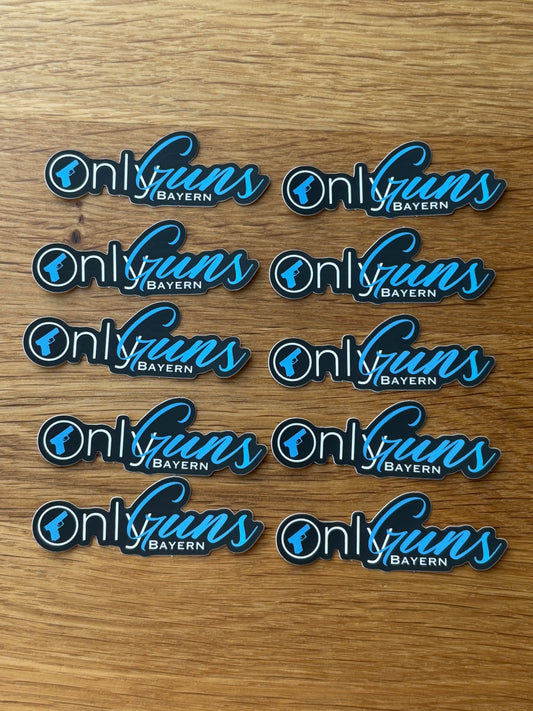 OnlyGuns Bayern - Aufkleber / Sticker